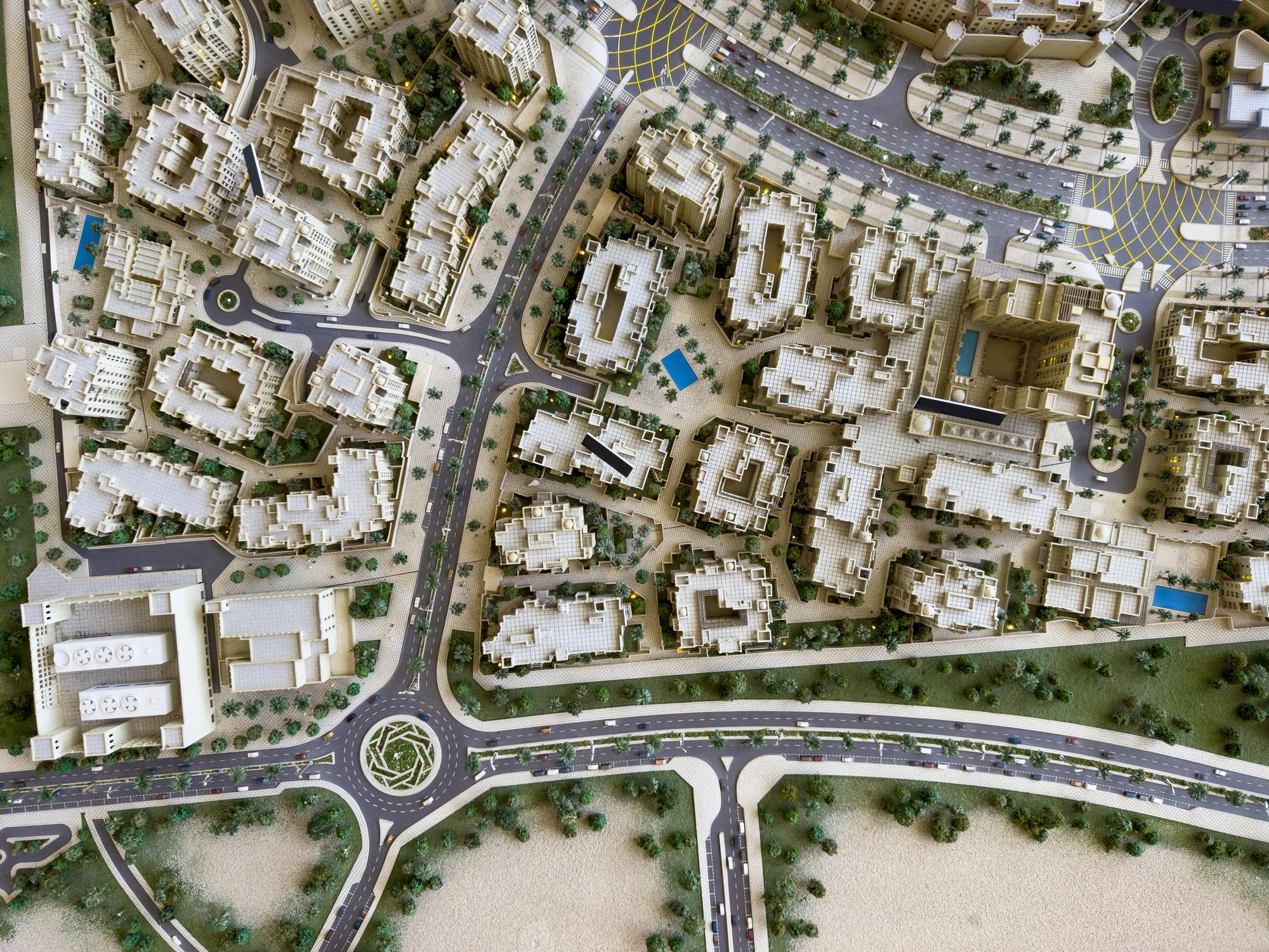 Aerial City Layout