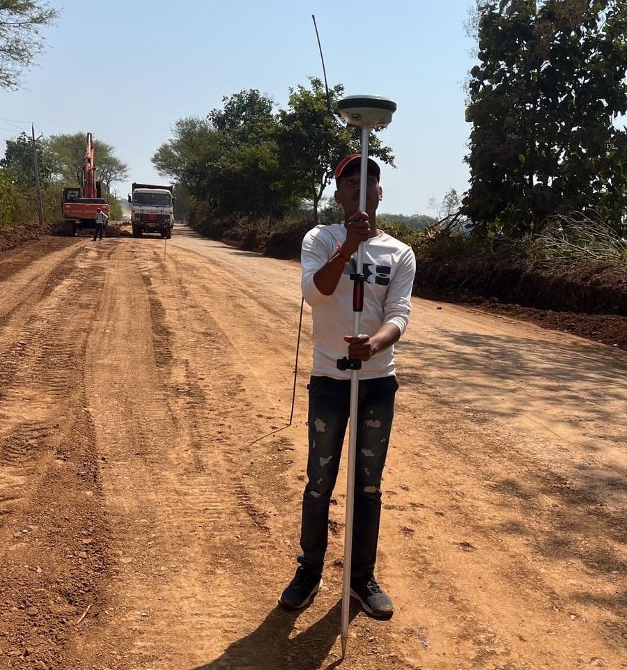 DGPS Field Survey – Plot Point Engineering India